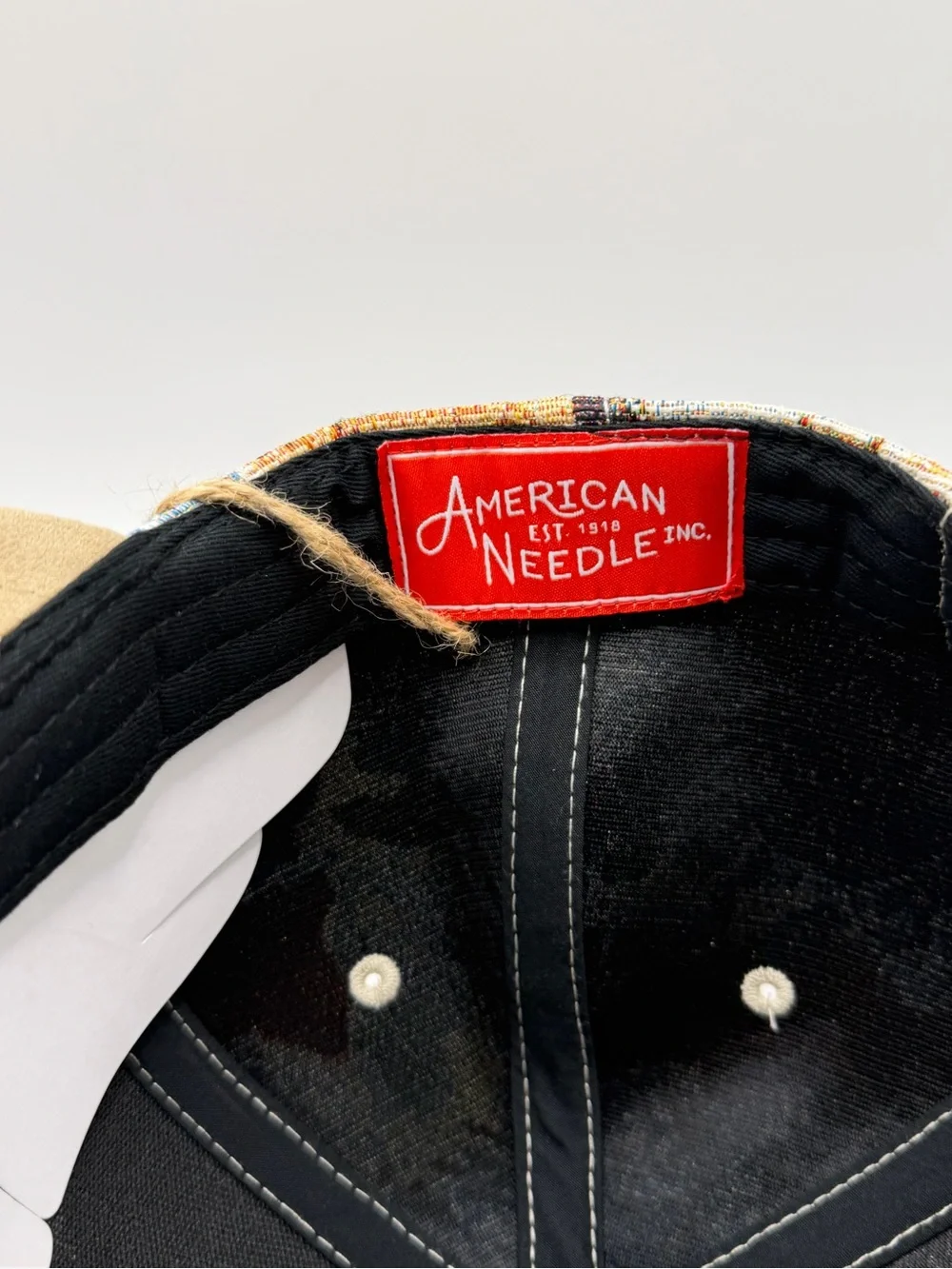 American Needle LA Dodgers Jacquard Horses Limited Edition Tan Snapback Hat